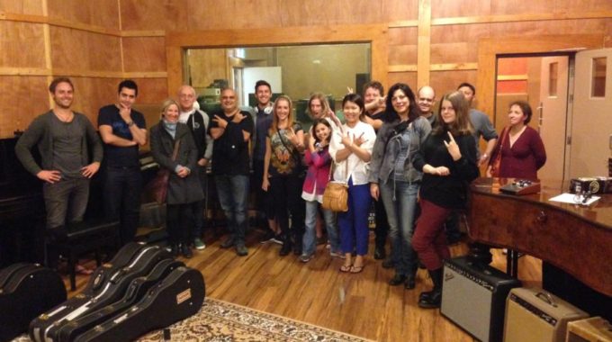 The Creative Guitar School Visits Black Pearl Recording Studios In Moorabin.