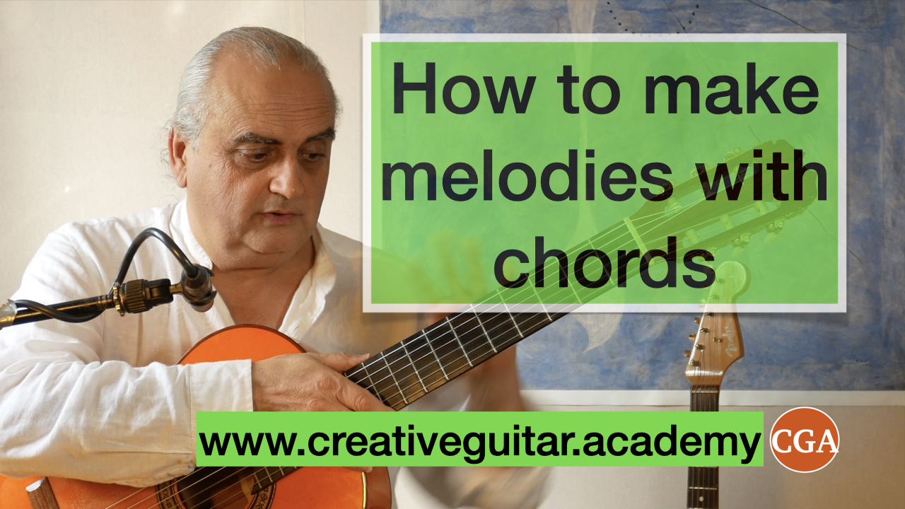 How to create melodies with chords