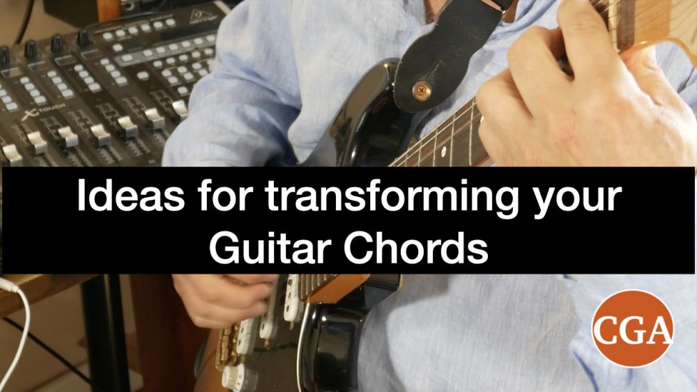 How to use chords to create your style of playing on the guitar